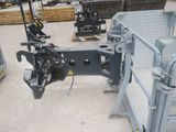 a picture of a forklift in a warehouse