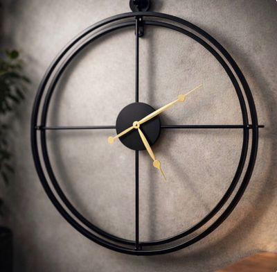 Expédition obligatoire - Lot de 5 grandes horloges diamètre …