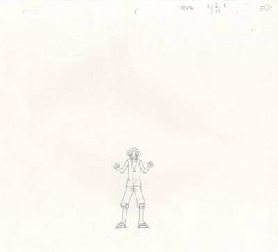 une image représentant un dessin d'un homme tenant une batte de baseball à la main