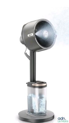 une image représentant un ventilateur posé sur un pied