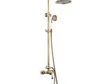 Robinet de douche Thermostar avec pommeau de douche et douchette à main
