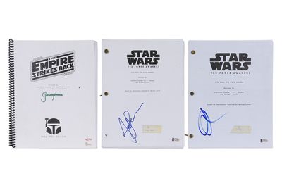 STAR WARS Ensemble de 3 reproductions de scripts des films S…