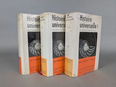 three books sitting on top of each other in front of a gray background