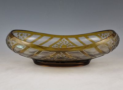 an image of a glass bowl sitting on top of a table