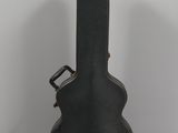a guitar case that is sitting on a table