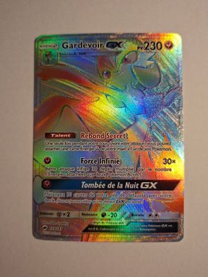 "Collection-PokÉMon-Carte : Gardevoir GX Rainbow