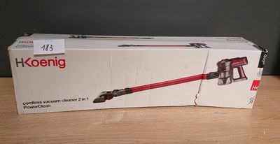 Aspirateur balai 2 en 1 sans fil PowerClean+, H.