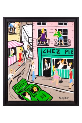 Willem Albert (Né en 1979) Bonjour Paris, 2024