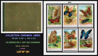 collection chromos libris de papies de sort de bord chromos