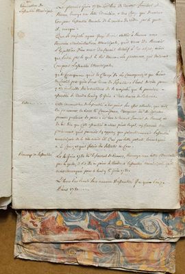 ILLE-ET-VILAINE. 3 cahiers manuscrits formant 82 pp. in-4. B…