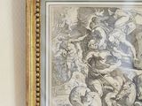 a picture of a picture of a painting on the wall