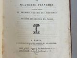 un livre ouvert sur lequel figure l'image d'un palmier