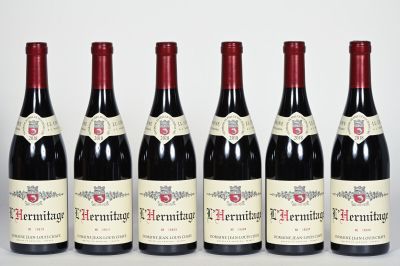 6 B L'HERMITAGE Rouge (carton d'origine) Domaine Jean-Louis …