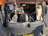 a car that has a large engine in the back of it