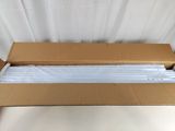 a cardboard box that has a mattress inside of it