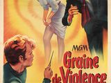 une affiche de film mettant en scène un homme et une femme avec des ciseaux