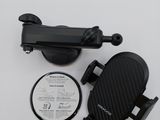 an image of a cell phone holder with a charger attached to it
