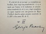 an old book with a handwritten poem on it and a picture of a horse