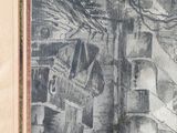 a picture of a drawing of a city street