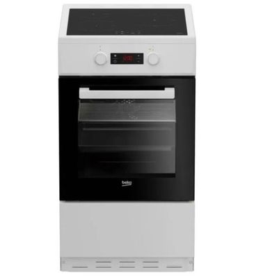 Cuisinière induction - BEKO - FSM58301WC - 3 feux - 0,92 kwh…