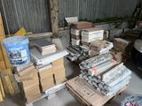 a lot of boxes and boxes on a pallet in a warehouse