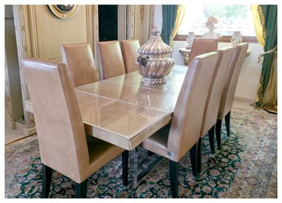 FENDI CASA Grande et élégante table à dîner jusqu'à 10 perso…