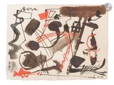 une image d'une œuvre d'art représentée sur une feuille de papier