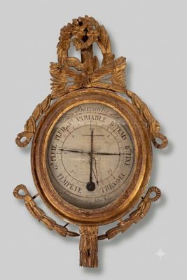 a clock that is hanging on the wall in the room