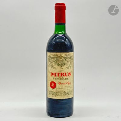 1 B PETRUS (T.L.B. ; e.t.h. légères), Pomerol, 1987 - Photo 1