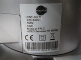 a label on the back of a refrigerator that says equation