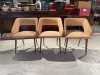 SUITE de trois chaises de style design italien, datant des a… (photo 5)