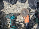 many different tools that are laying out on the ground