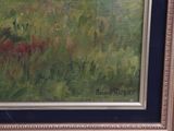 an image of a painting of a cow in a field of grass