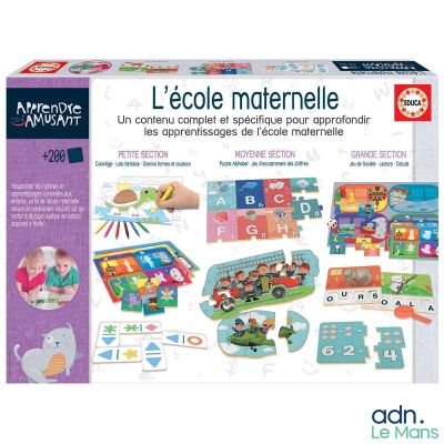 the puzzle box is filled with puzzles and puzzles for children