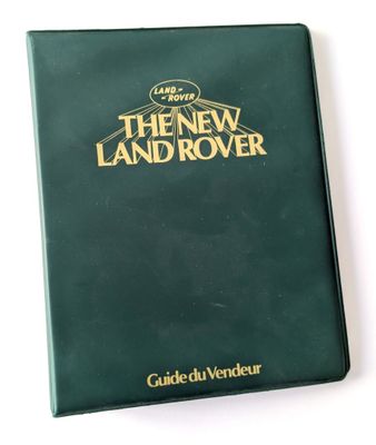 Le nouveau guide Land Rover