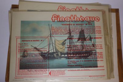 an image of a magazine with a picture of a ship on it