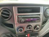 a car radio in the center of the car