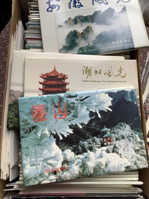 de nombreux livres qui se trouvent dans une boîte posée par terre