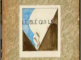 un vieux livre avec l'image d'un oiseau