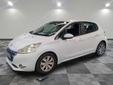 a picture of a white car parked in a showroom