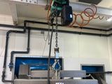 a picture of a machine that is working in a factory
