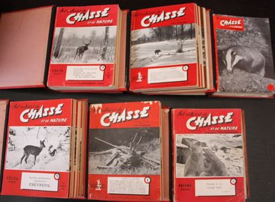 six books on a table with pictures of animals in them