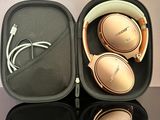 a pair of headphones in a case on a table