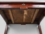 an image of a wooden table with a drawer on top of it