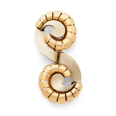 AnnÉES 1940 Broche Transformable