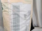 a bag that has a picture of a building on it