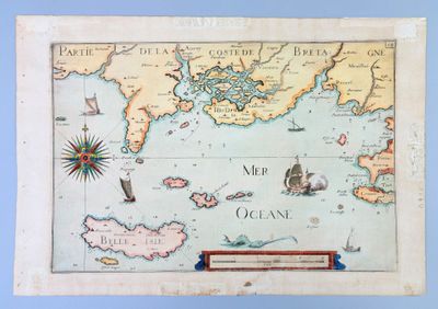 an old map of the world on a blue wall with a ruler