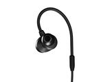 a close up of a pair of headphones on a white background