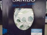 a box with a picture of a toilet in it