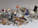 a lot of different items that are sitting on a table